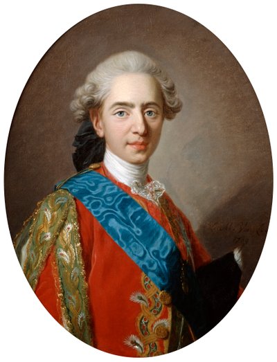 O duque de Berry, mais tarde rei Luís XVI, 15 anos, c1769 de Louis Michel van Loo