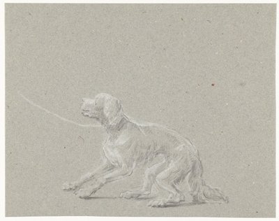 Cão na coleira de Louis Moritz
