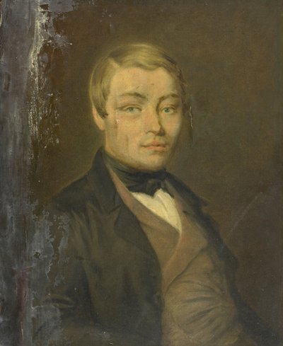 Retrato de Rudolf Johannes van den Brink de Louis Moritz
