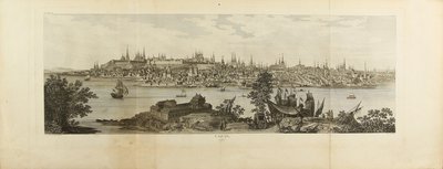 Vista panorâmica de Kasan, 1767 de Louis Nicolas de Lespinasse
