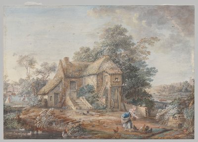O Petit Trianon, Versalhes de Louis Nicolas van Blarenberghe