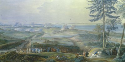 A sede de yorktown de 6 a 19 de outubro de Louis Nicolas van Blarenberghe