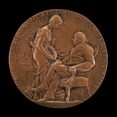 Michel-Eugène Chevreul, 1786-1889, Químico, Físico e Filósofo, 1886. de Louis Oscar Roty