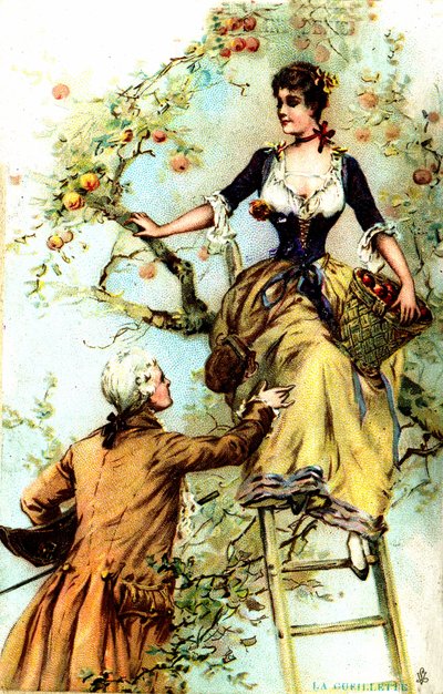 Colheita: Publicidade para o Blooker de cacau 1874 (impressão) de Louis Paul Pierre Dumont