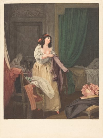 O que ainda não existe? de Louis Petit after Louis Léopold Boilly