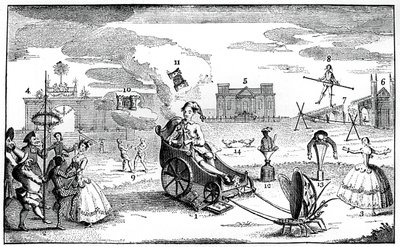 Folly Triunfante, 1749. de Louis Philippe Boitard