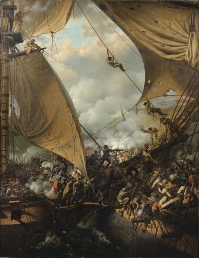 Cena de embarque de Louis Philippe Crepin