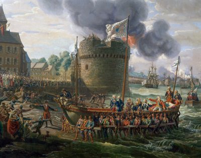 Visita de Luís XVI ao porto de Cherbourg, 23 de junho de Louis Philippe Crepin