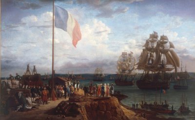 Napoleão I e a imperatriz Marie-Louise de Louis Philippe Crepin