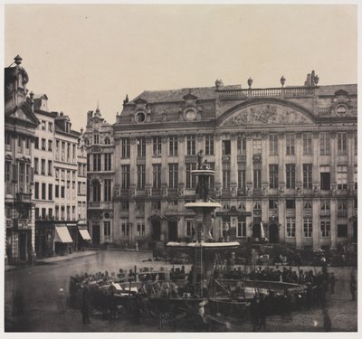 Sem título (Construção de Fonte Comemorativa) de Louis Pierre Theophile Dubois de Nehaut