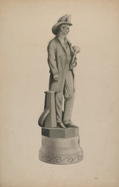 Estátua, 19351942. de Louis Plogsted