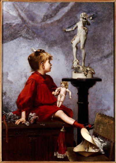A boneca de Louis Robert Carrier Belleuse