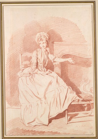 Convidado, 1775. de Louis Rolland Trinquesse