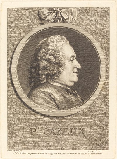 Philippe Cayeux de Louis Simon Lempereur after Charles Nicolas Cochin II