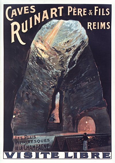Cavernas Ruinart, 1914. de Louis Tauzin