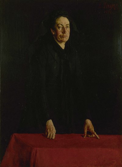Retrato de Louise Michel 1830-1905, 1882. de Louis Tinayre