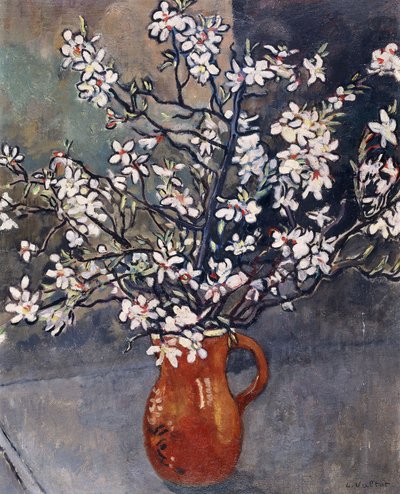 Almond Blossom, c.1925 (óleo sobre tela) de Louis Valtat