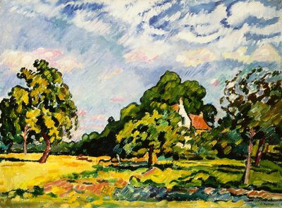 Paisagem na Normandia de Louis Valtat