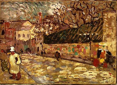 Homem de muletas de Louis Valtat