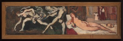 Estudos sobre A Vénus de Urbino de Ticiano e A Corrida de Atalanta de Guido Reni, realizados durante a exposição "Arte Italiana" no Petit Palais. de Louis Valtat