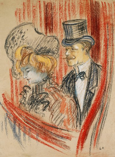 A Caixa; La Loge de Louis Valtat