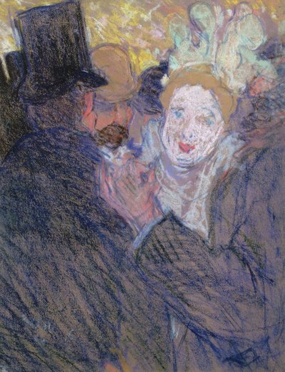 A Conversa (pastel sobre papel) de Louis Valtat
