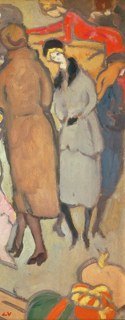 Os Passantes (óleo sobre tela) de Louis Valtat