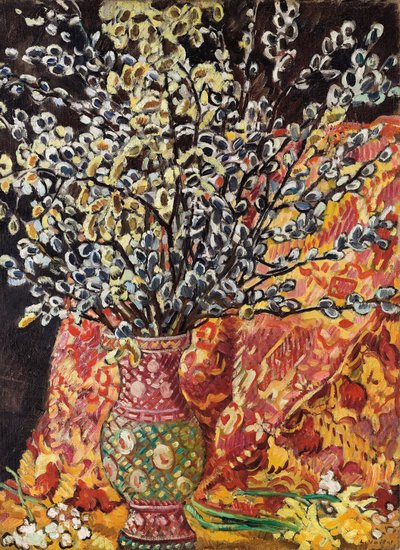 Vaso de flores (óleo sobre tela) de Louis Valtat
