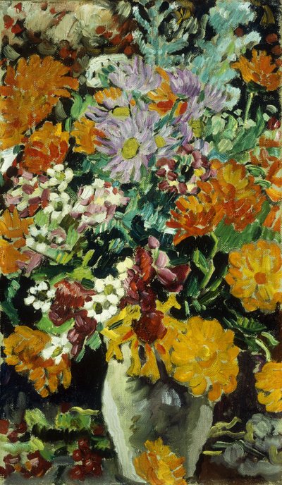 Vaso de Flores; Vaso de Fleurs, c.1930 (óleo sobre tela) de Louis Valtat
