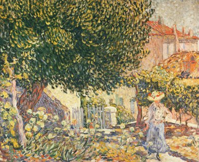 Mulher no Jardim de Louis Valtat