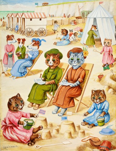 Tempo de férias de Louis Wain