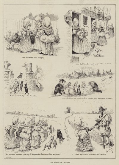 A história de um escândalo de Louis Wain