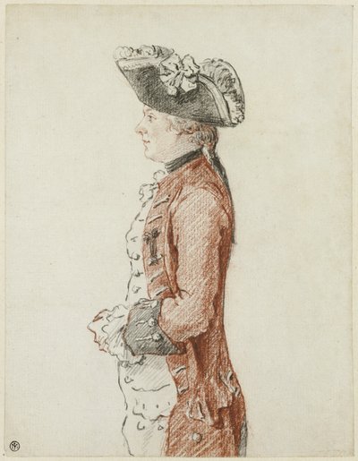 Retrato do Cavaleiro de Lézay de Louis de Carmontelle