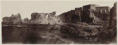 Kaalat el Athlit, Síria, vista da beira-mar de Louis de Clercq
