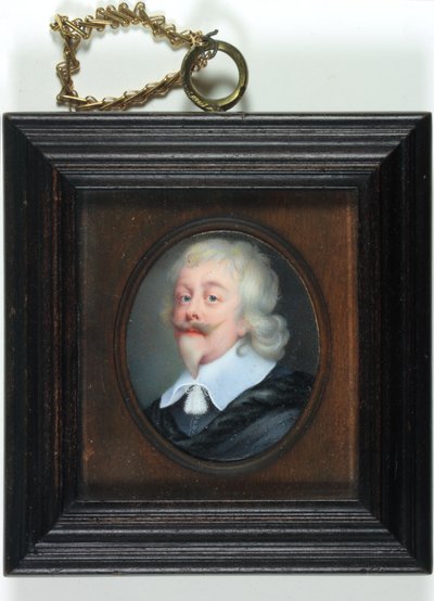 Sir Edward Littleton, Lord Littleton Of Munslow (esmalte) de Louis du (attr.to) Guernier