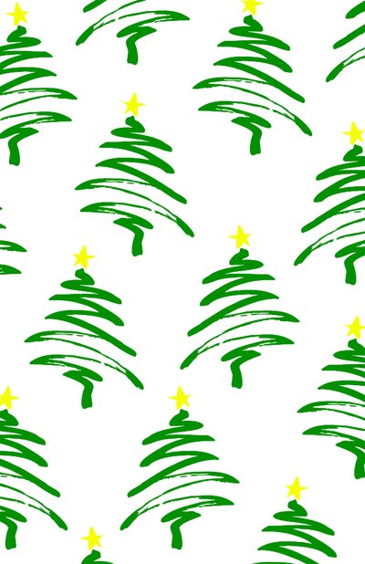 Árvores De Natal Funky, 2017, Mídia Digital de Louisa Hereford