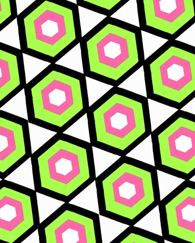 Hexágono (digital) de Louisa Hereford