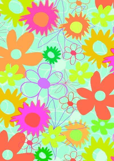 Flores Mistas (digital) de Louisa Hereford