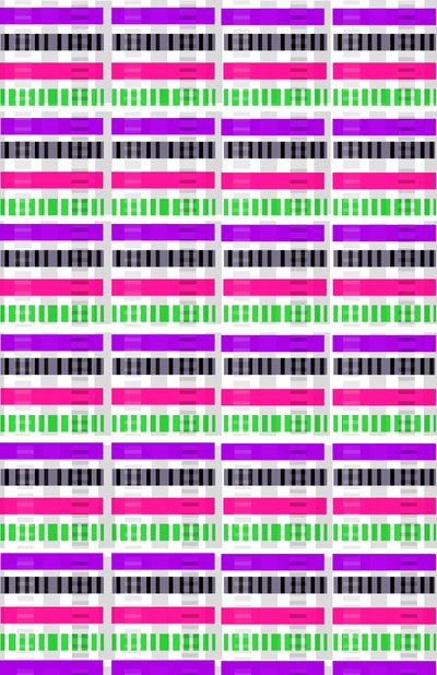 Stripe and Check, 2014 (mídia digital) de Louisa Hereford