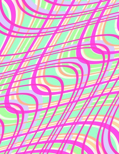 Swirly Check, 2011 (digital) de Louisa Hereford