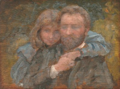 Enrico e Estella Canziani, 1880-1900.   de Louisa Starr