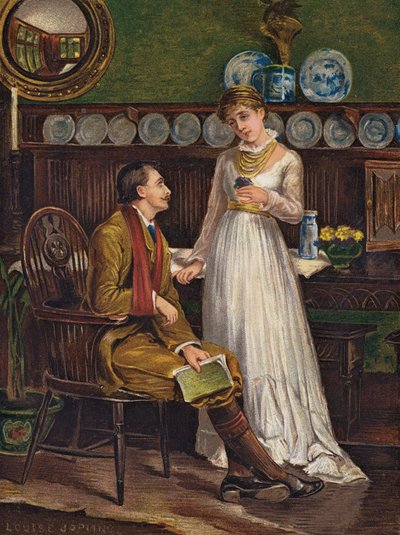 Simpatia (gravura) de Louise (after) Jopling