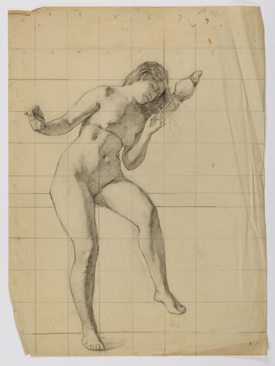 (Sem título - figura feminina nua) de Louise Cox