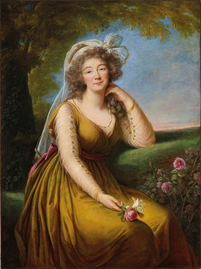 Jeanne Bécu, Condessa Du Barry 1743-1793. de Elisabeth Louise Vigee Lebrun