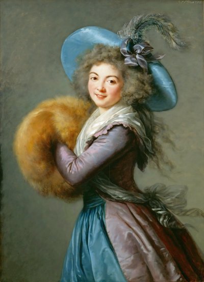 Retrato de Madame Molé-Raymond, 1786. de Elisabeth Louise Vigee Lebrun