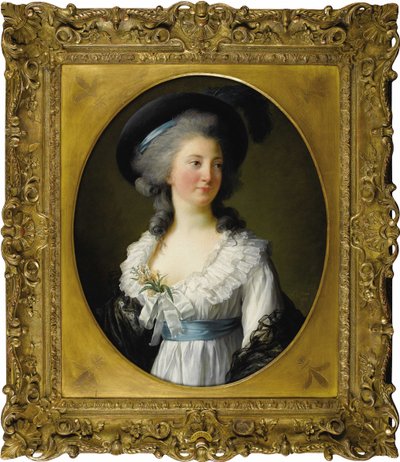 Retrato de Madame de Moreton, Condessa de Chabrillan, 1782. de Elisabeth Louise Vigee Lebrun