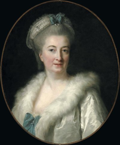 Retrato da mãe do artista, Madame Le Sèvre, nascida Jeanne Maissin 1728-1800, cerca de 1778. de Elisabeth Louise Vigee Lebrun