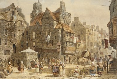 Casa de John Knox, Edimburgo, de Louise Ingram Rayner