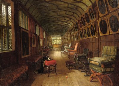 Galeria Brown, Knole, Kent de Louise Ingram Rayner