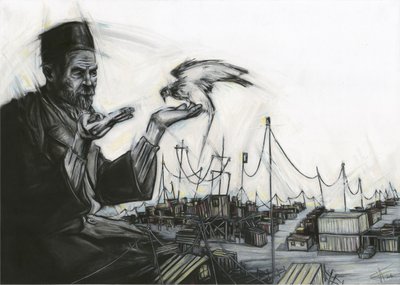 O Velho e o Falcão de Lourens Joubert